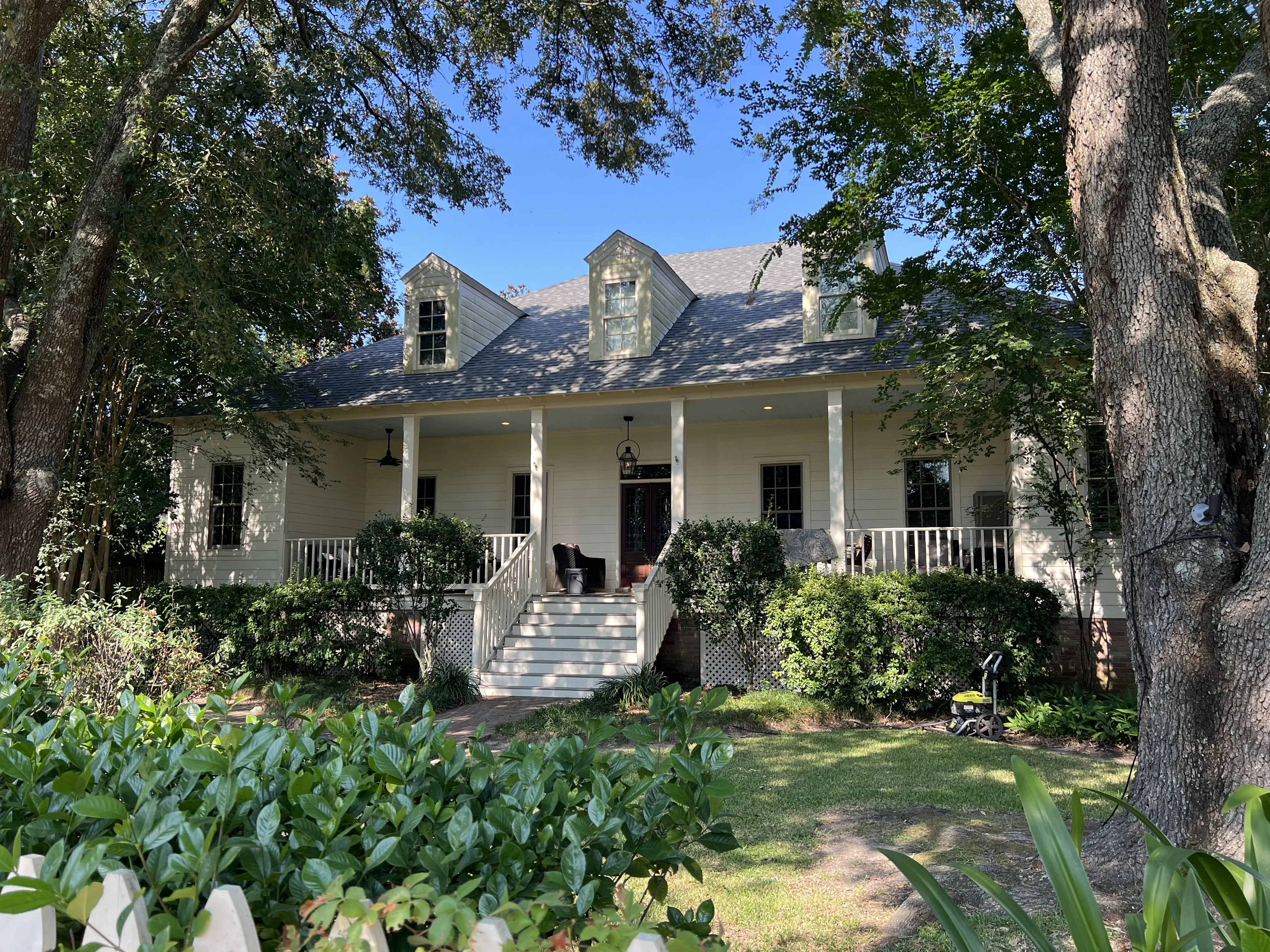 Completed roof replacement in Madisonville Louisiana by All Star Roofing